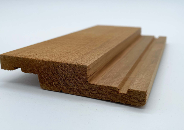 JSC TMT Taiga TW Vertical Shiplap Weatherboard Band Sawn Face Square Edge 90x19mm TMT341 3